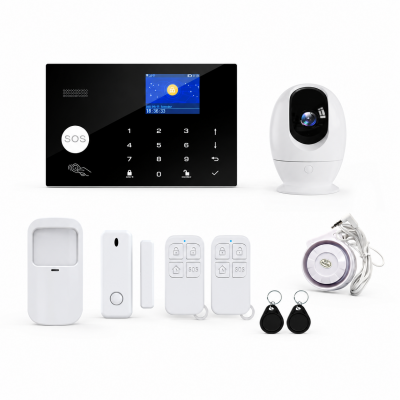 WiFi + GSM Smart Alarm System with WiFi Camera