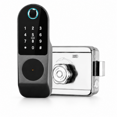 Tuya WiFi Smart Rim Door Lock